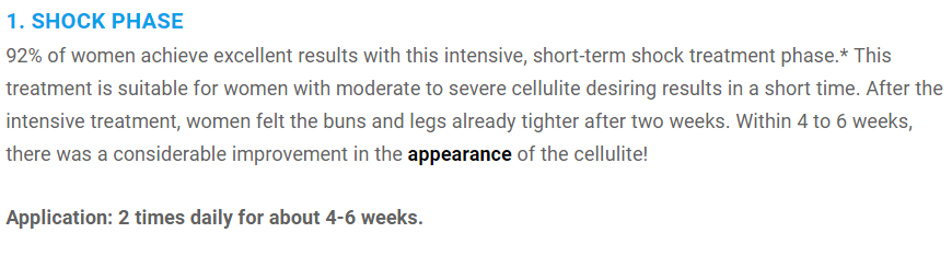 cellulite phase 1