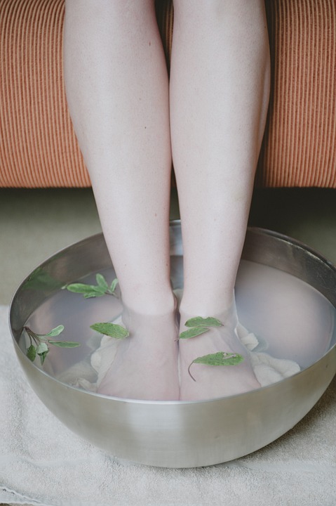 Choose a foot soak to either relax or give energy boost to your weary feet